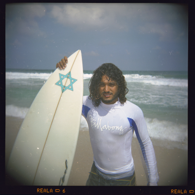 Lior, an Israeli lifeguard